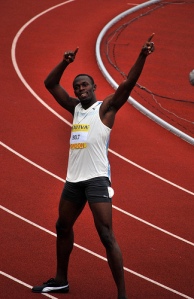 Usain Bolt - 100m world record holder